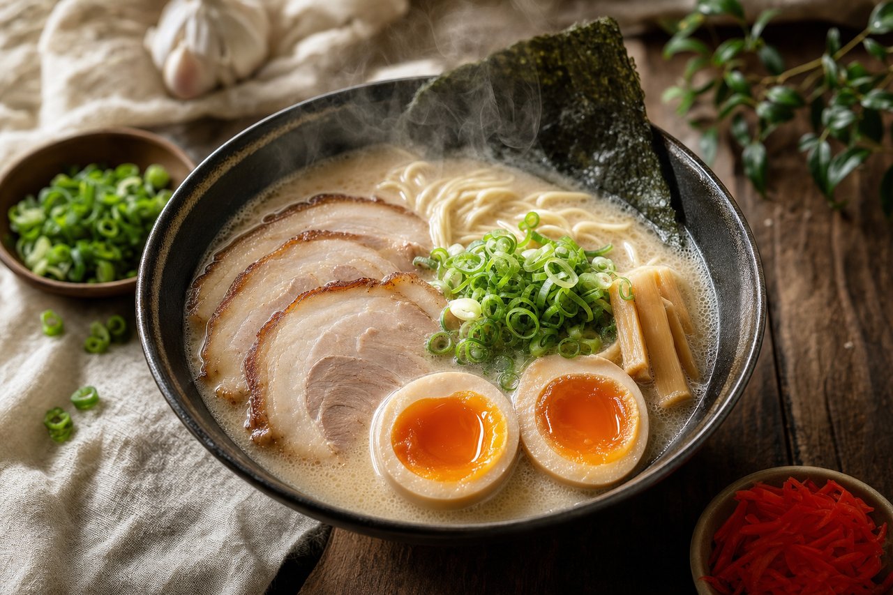 Tonkotsu Ramen, from Scratch
